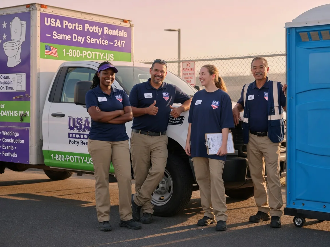 Porta Potty Rental company in Lunenburg, VA